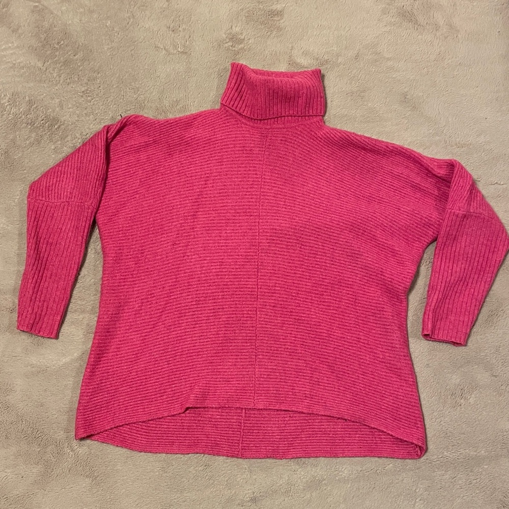 Vince Camuto Vibrant Pink Knit Sweater